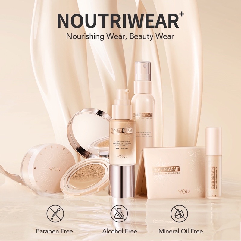 YOU NoutriWear+ Airy Fit Loose Powder / Loose Powder NoutriWear ( YOU MAKEUPS OFFICIAL STORE )