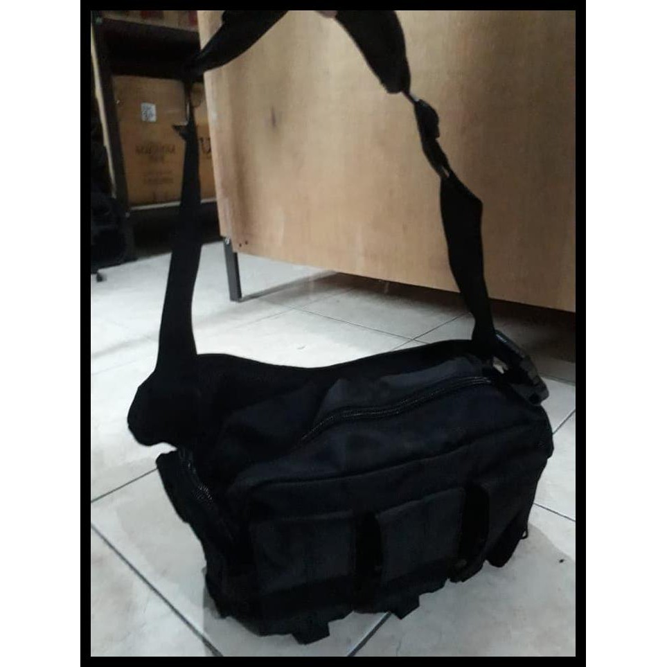 TAS SLEMPANG 511 THREEBAG TACTICAL - THREEBAG TACTICAL - HITAM