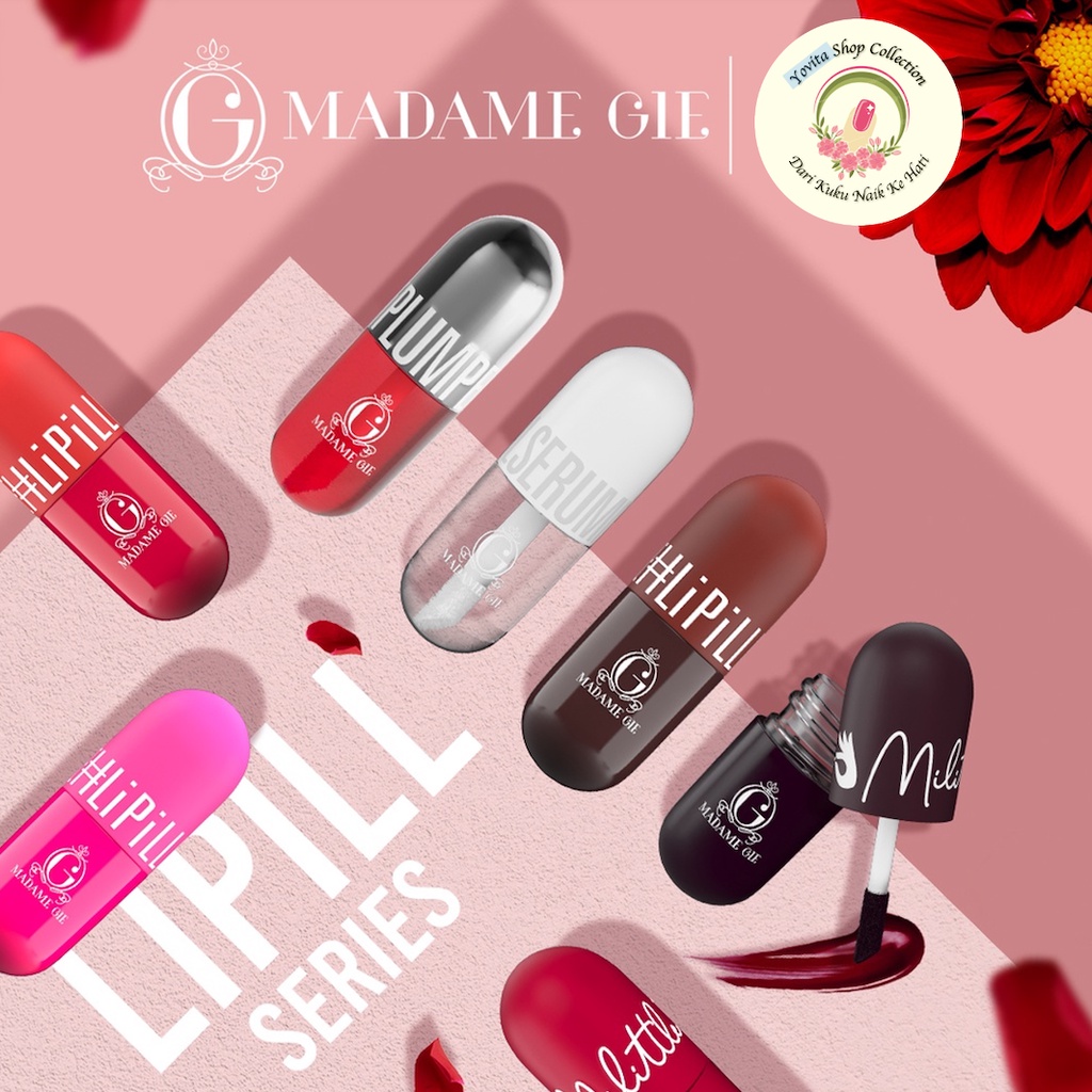 Liptint Madame Gie Madame LiPill | Liptint Serum Plumper Make Up