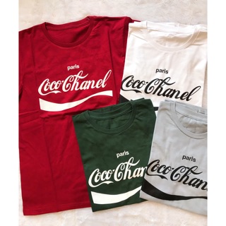 Kaos Katun Wanita  Lucu Atasan  Baju  Wanita  COCO CHANEL   Kaos Katun Wanita  Lucu Atasan  Baju  Wanita  COCO CHANEL
