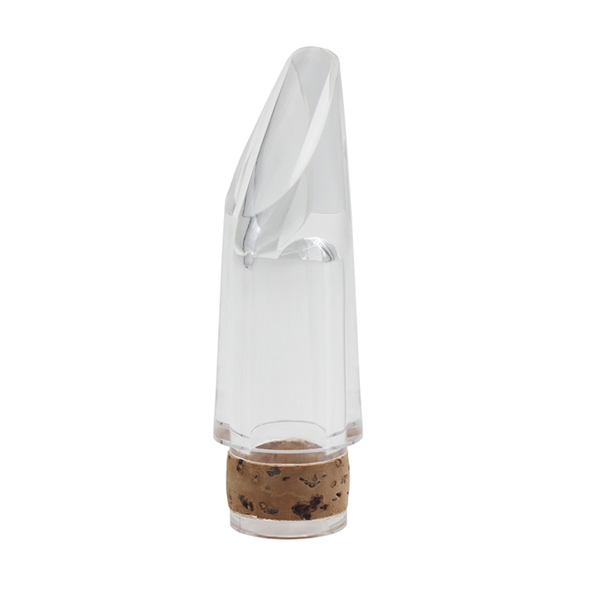 Mouthpiece Klarinet Bb Desain Transparan Dengan Cork