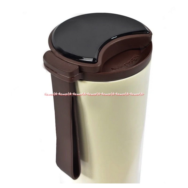 Moka 430ml Smart Coffee Tumbler Kiss Kiss Fish Vacuum Botol Minum Untuk Kopi  Charge USB Bisa Panas