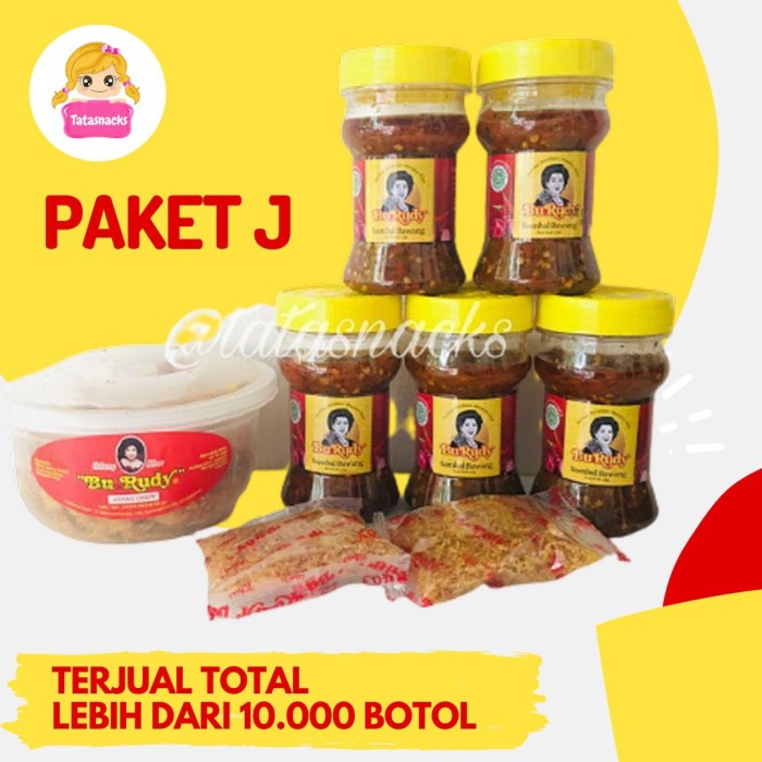 

New Arrival - Paket Sambal Bu Rudy J : 1 Udang + 5 Bawang