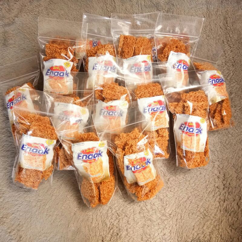 Mie gemez enaak snack kiloan mie enak mie gemes 250gr