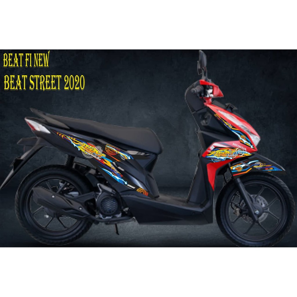 Stiker motor beat fi beat street 2020