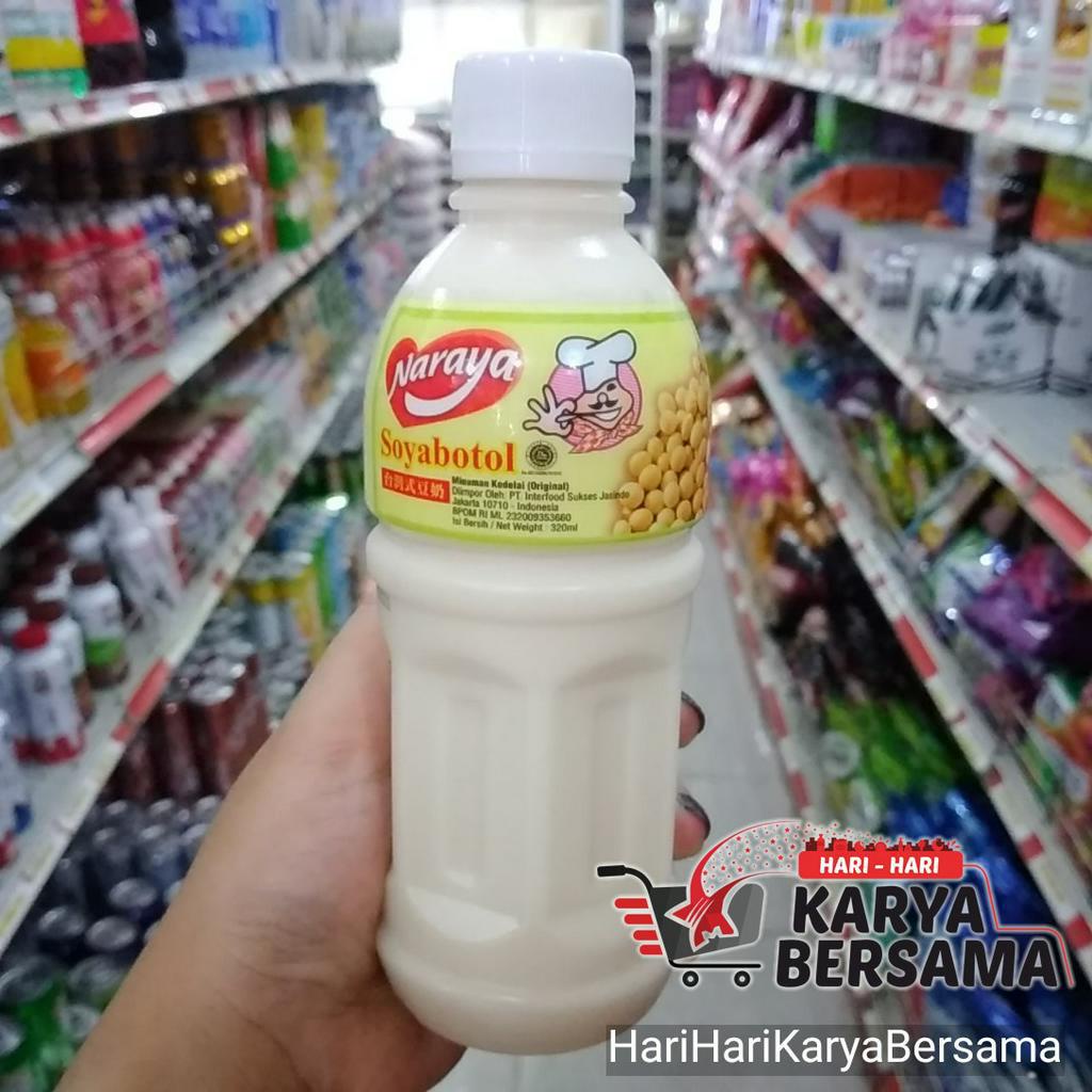 Jual Minuman Naraya Soya Susu Kedelai Botol 320ml Shopee Indonesia 6393