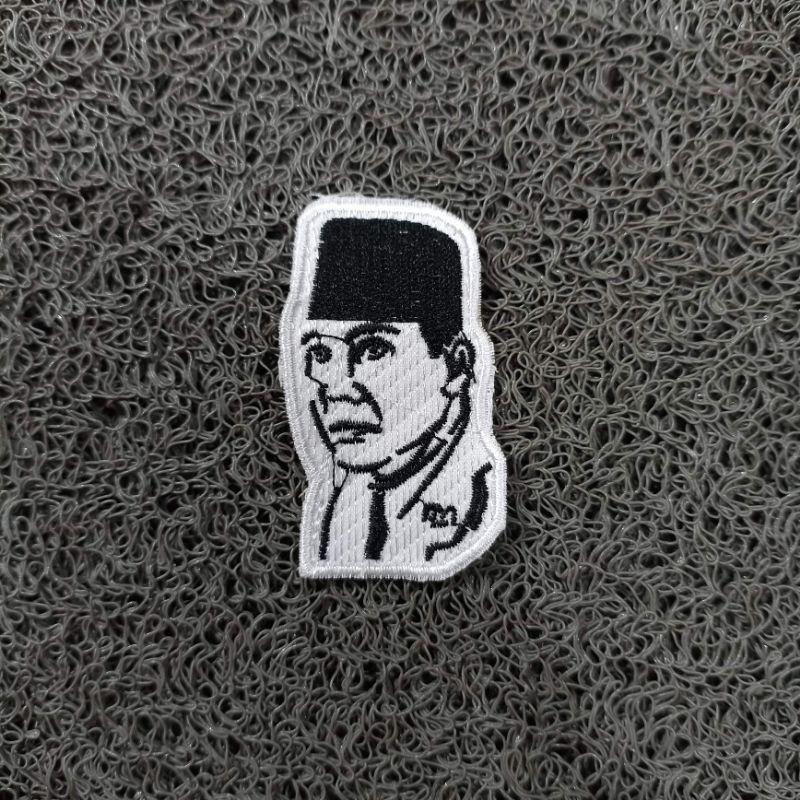 Patch bordir soekarno / anti social social club / patch hurley davidson terlaris