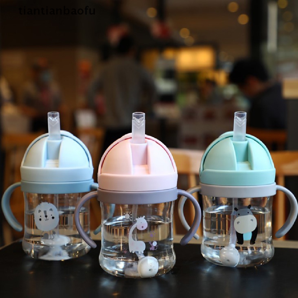 (Tianbaofu) Botol Minum Bayi 250ML Bahan Silikon