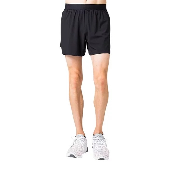 2pcs Celana  Pendek Olahraga Lari  Marathon  Model Asics 