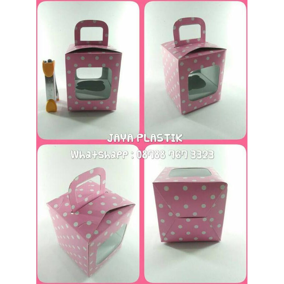 

DUS POLKADOT / BOX POLKADOT / DUS CUPCAKE POLKADOT ( PINK ) TERMURAH STOK TERBATAS