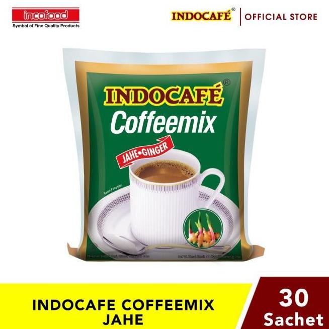 

INDOCAFE COFFEEMIX JAHE (30 SACHET)