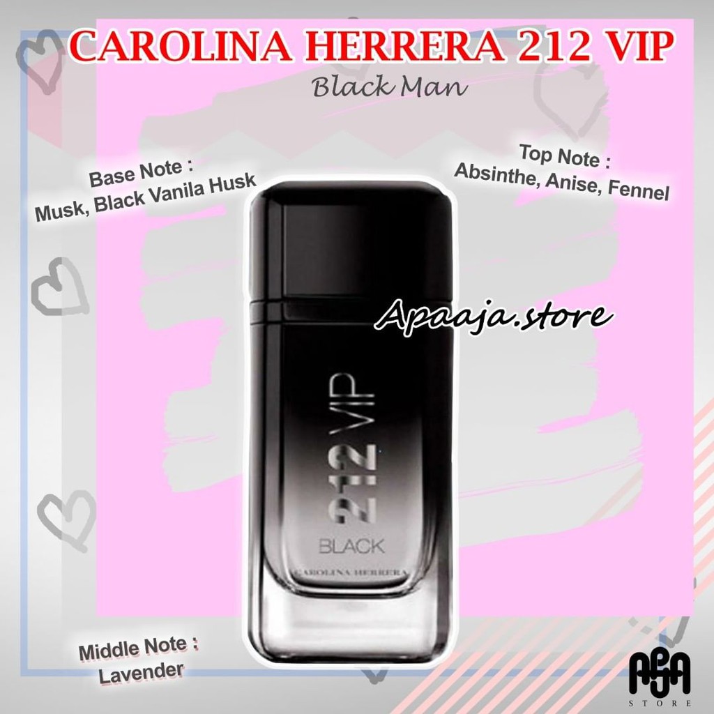 Carolina Herrera 212 Vip Black Man - 100 ML