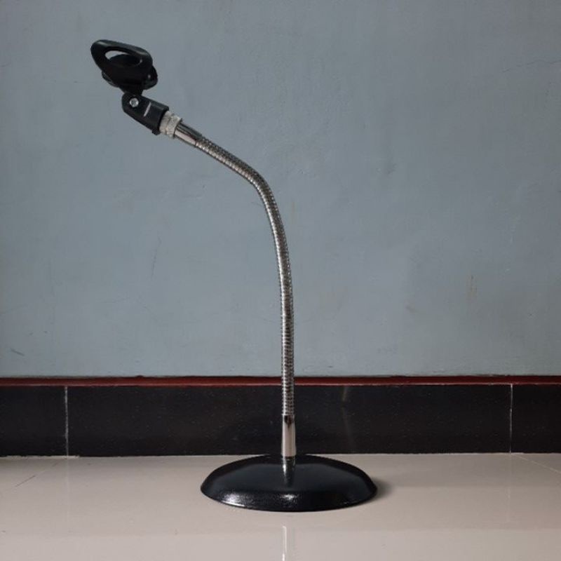 Stand Mic Meja Fleksibel 40cm