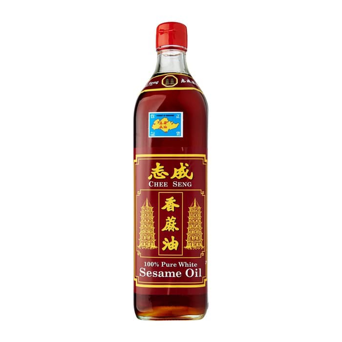 Chee Seng Pure White Sesame Oil 750 ml / Minyak Wijen Pagoda