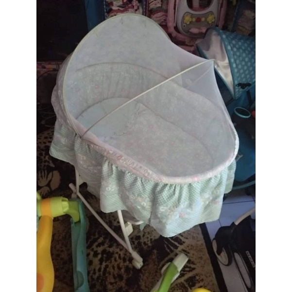 keranjang bayi bekas bisa diayun