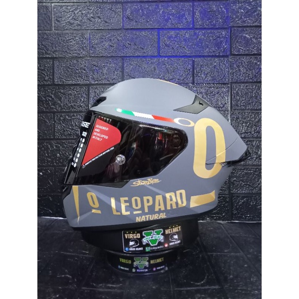 KYT HELM TT COURSE SOLID MATT GORILA | PAKET GANTENG