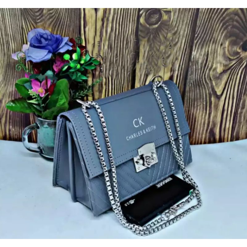 tas slempang wanita ck lokal kualitas import