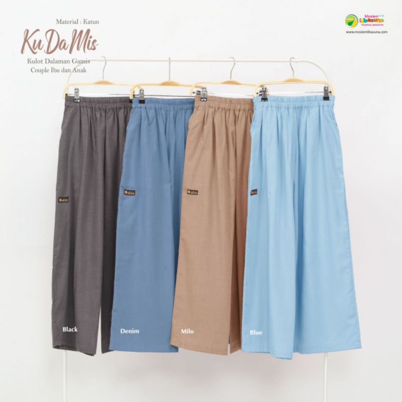 Kudamis by Libasuna / Kulot Dalaman Gamis / Celana Dalaman Gamis / Libasuna Ori / Moslem Libasuna