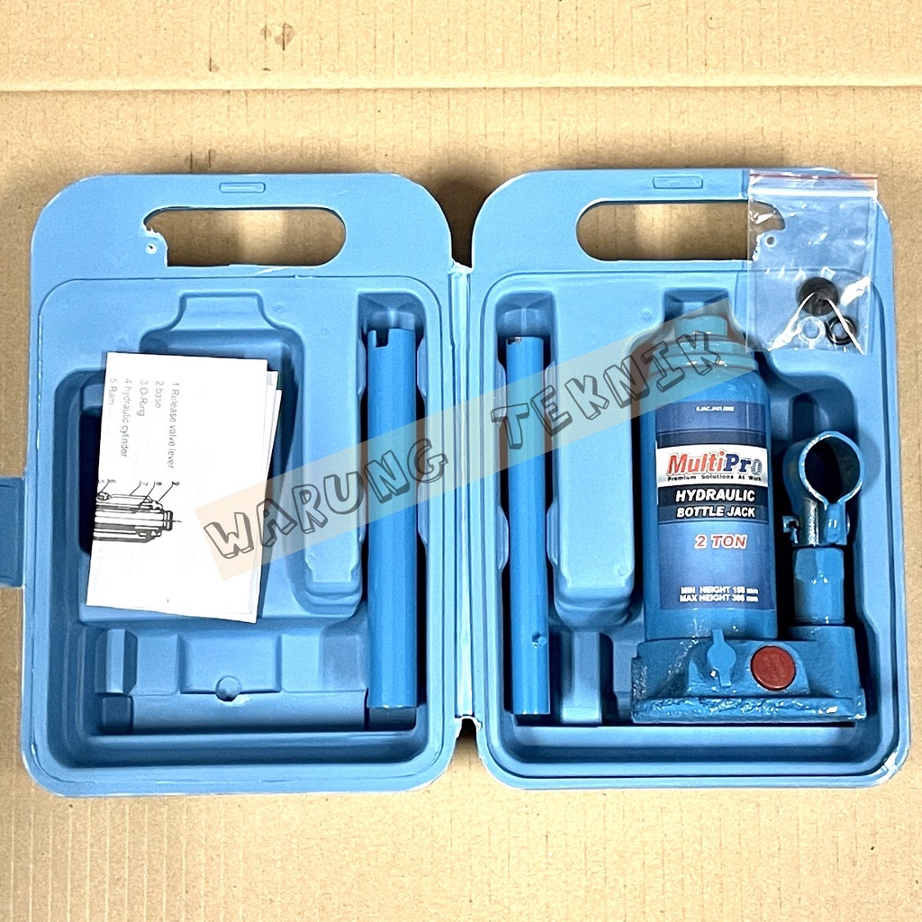 MULTIPRO 2 TON HYDRAULIC BOTTLE JACK DONGKRAK BOTOL 2TON