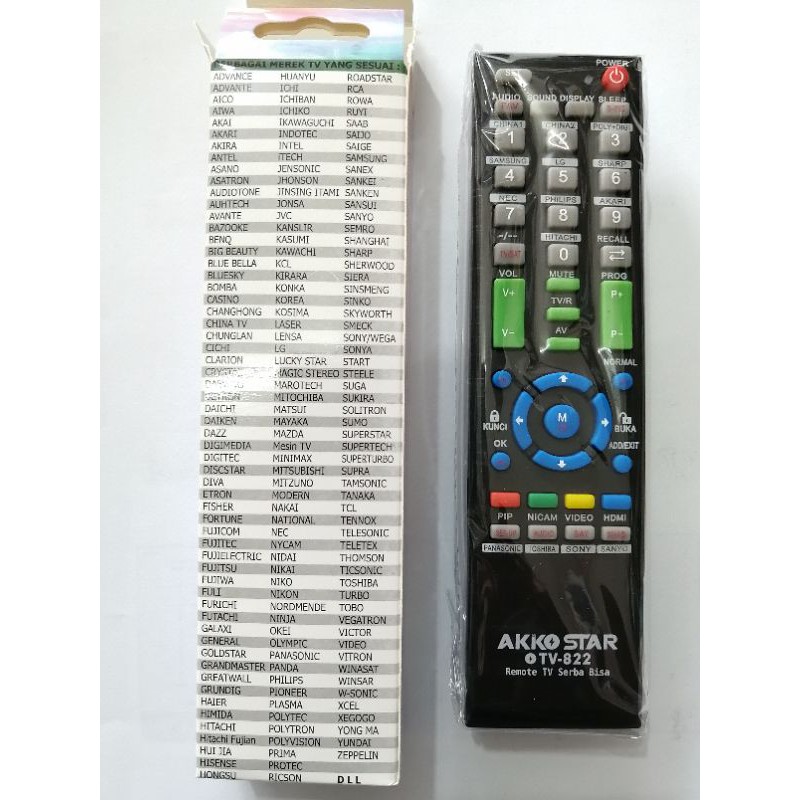 Remote TV Multi Universal