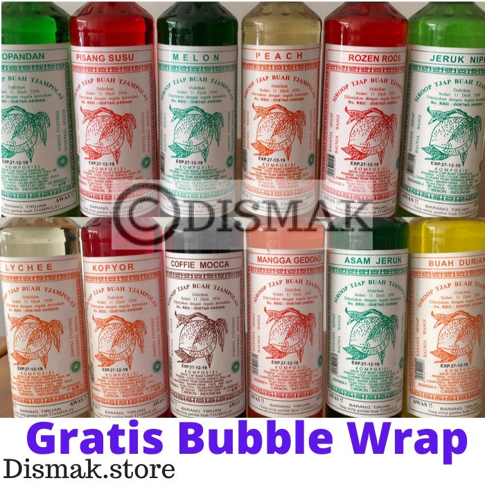 

✨COD✨ Sirup Tjampolay Sirop Cirebon Aneka Rasa - asam jeruk
