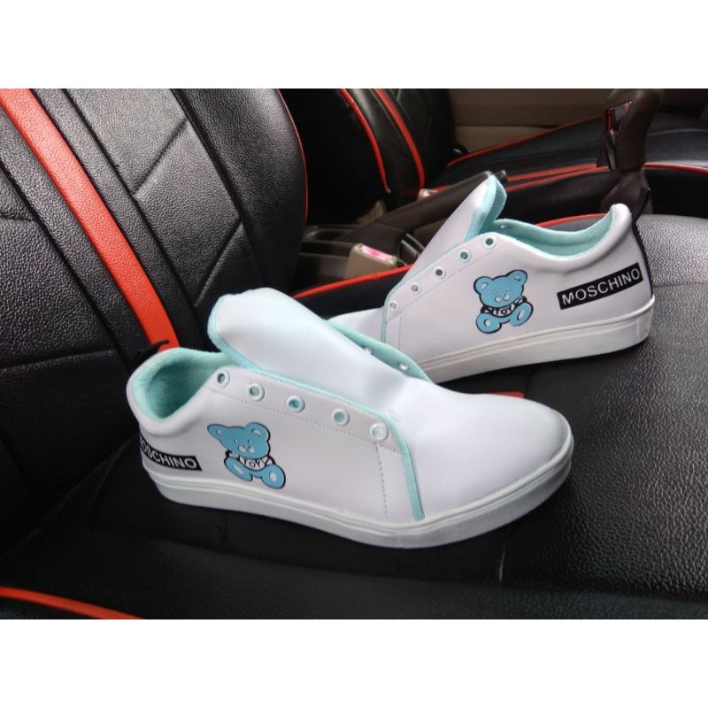 CUCI GUDANG SEPATU WANITA GAMBAR LUCU HPD412 BONEKA HELLO KITTY