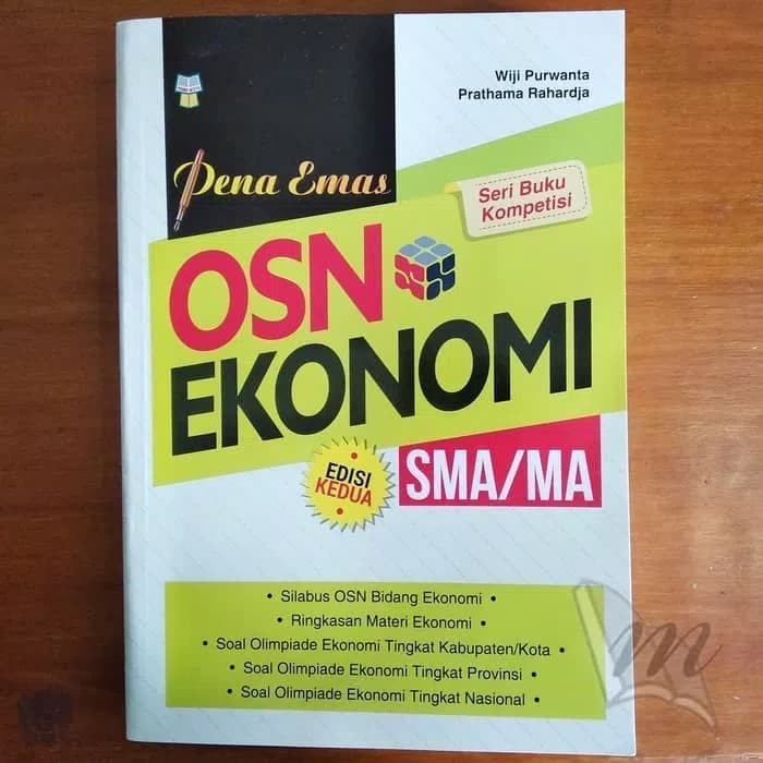 Buku Pena Emas Osn Ekonomi Sma Ma Edisi Kedua Seri Buku Kompetisi Shopee Indonesia