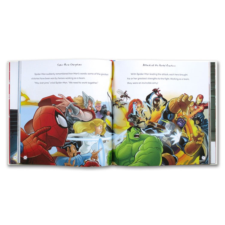 Marvel Christmas Gift Box an Action-Packed Treasury 7 Super Hero Stories Storybook