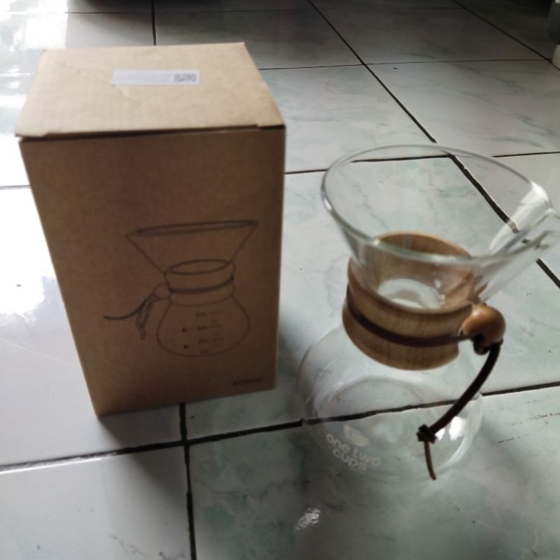 chemex handel kayu 400 ml