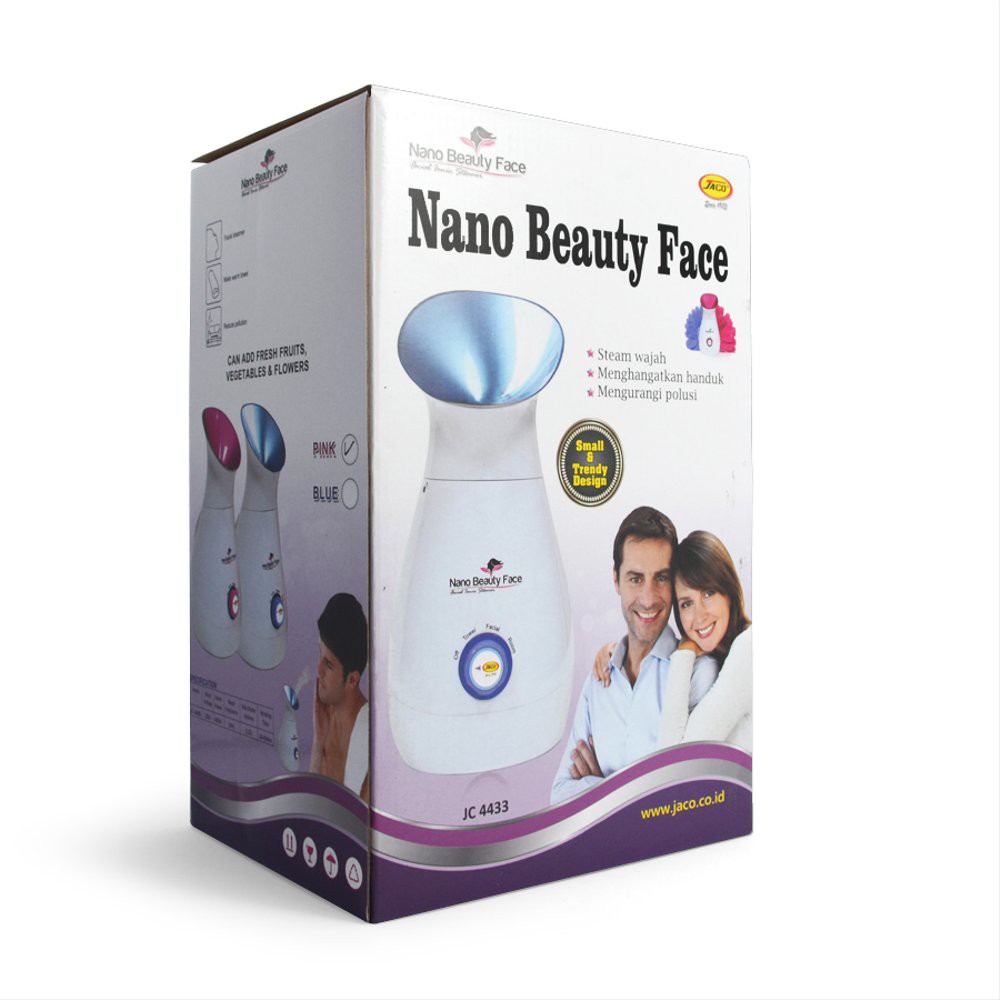 Jaco Nano Beauty Face Teknologi Steam Uap Wajah Perawatan Wajah Dengan Teknologi Uap