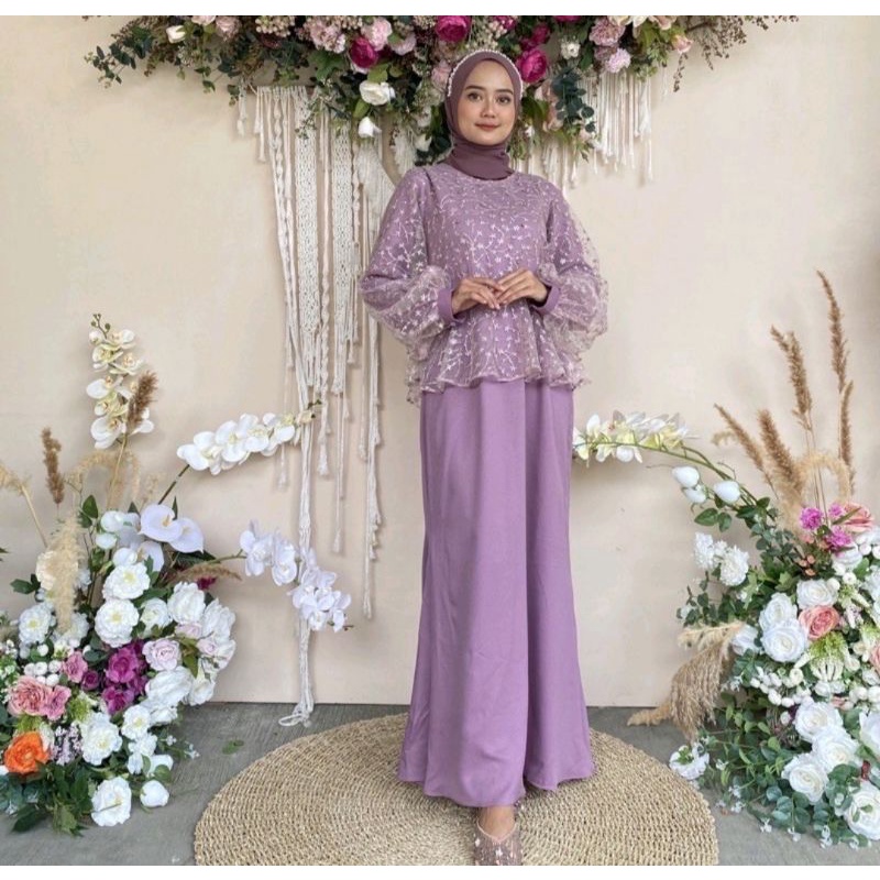 DRESS by PUTHIC id bukan blackred