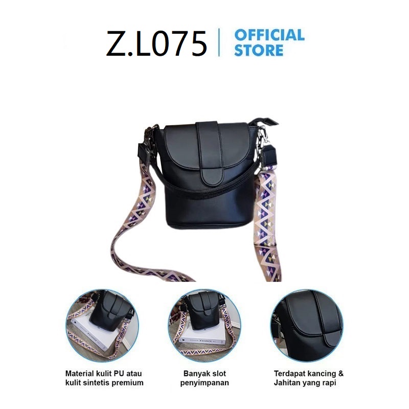 ASIN829 - TAS SELEMPANG IMPORT FASHION WANITA REAL PICT T604