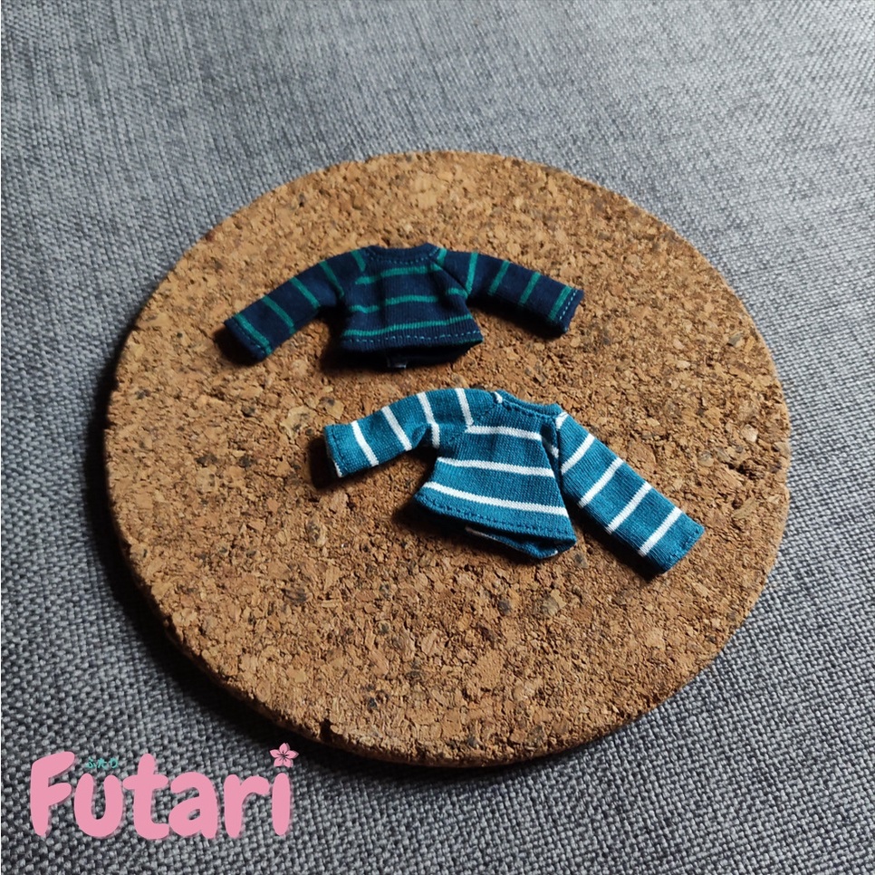 Baju Nendoroid / YMY / OB11 Doll - Striped Sweater