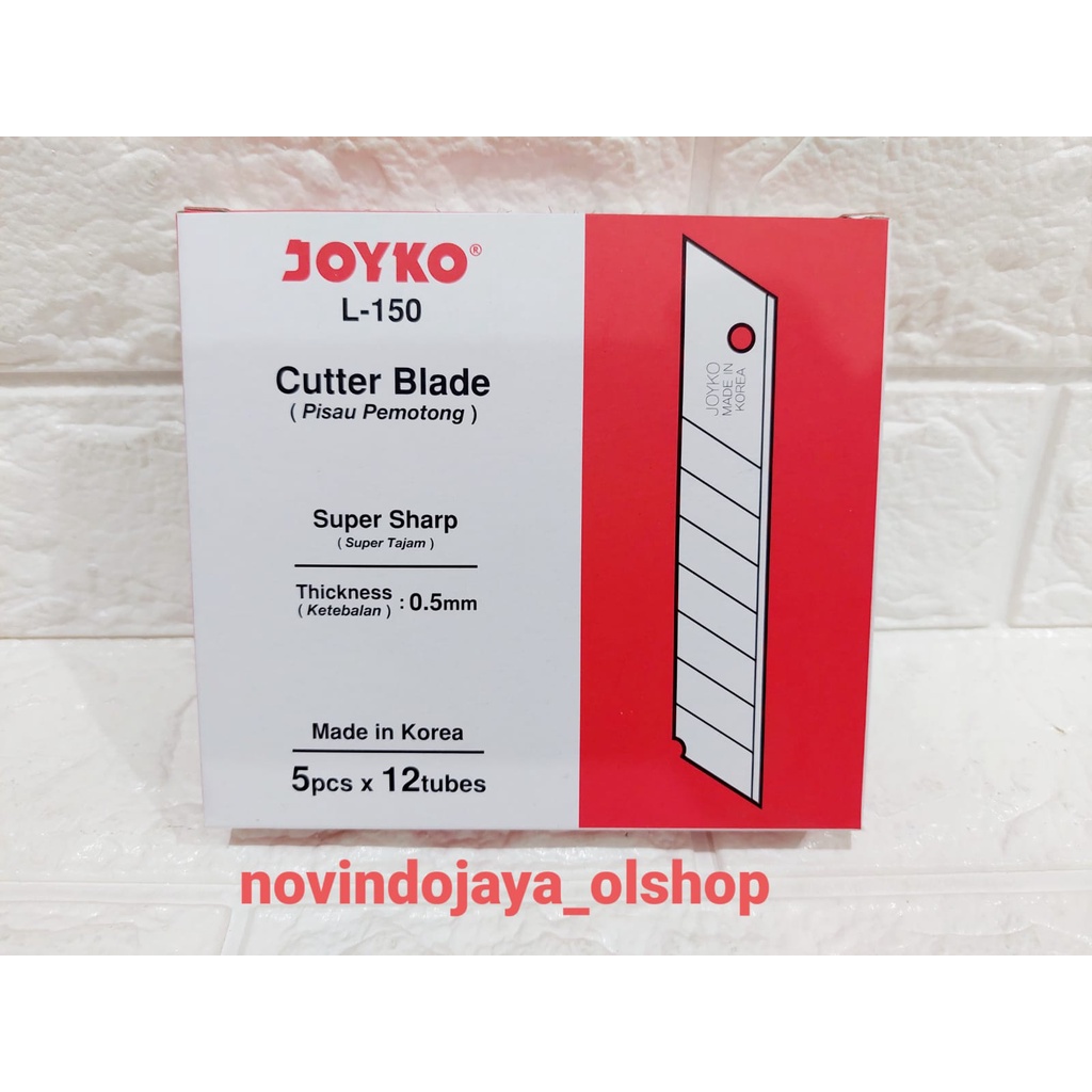

isi cutter joyko L 150/ ISI CUTTER BESAR TERLARIS