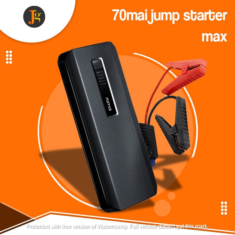 Xiaomi 70mai Jump Starter Max Portable Jumper Aki 1000A PB 18000mAh