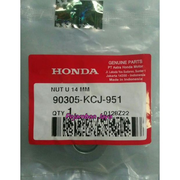 90305KCJ951 NUT U 14 MM