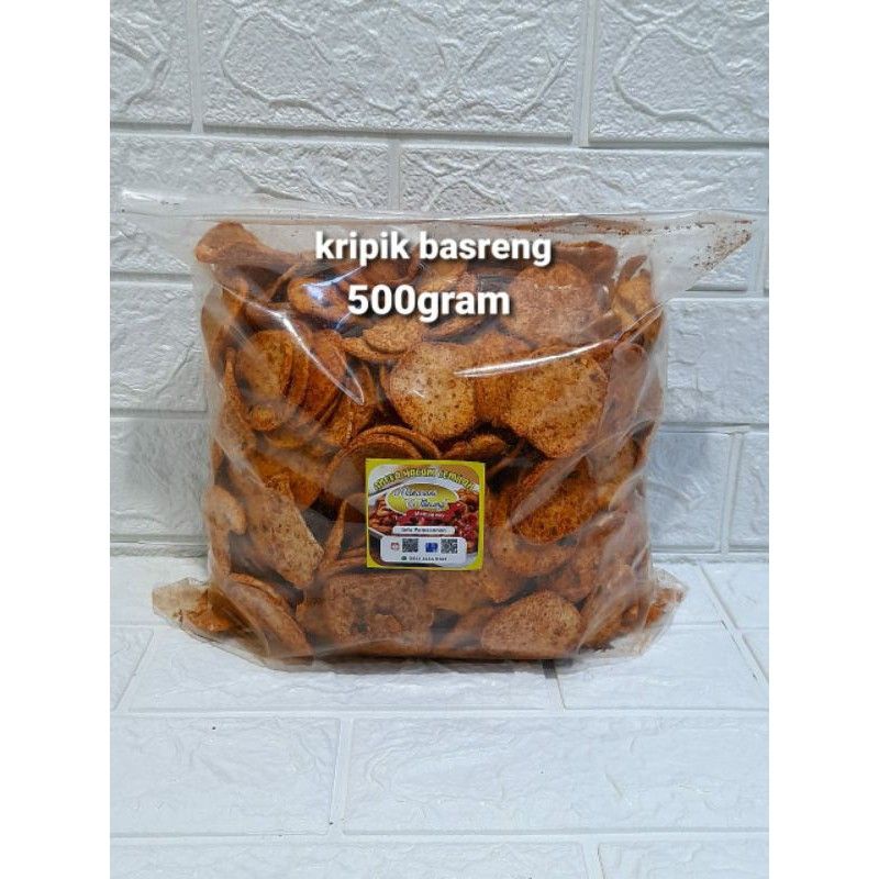 Kripik basreng 500 gram basreng bandung asli