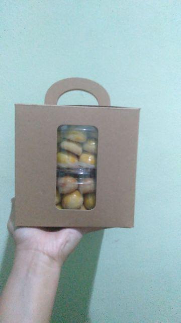 [promo] Box Kue Kering Toples 500gr   Packaging    Kemasan Cookies Lebaran Diskon