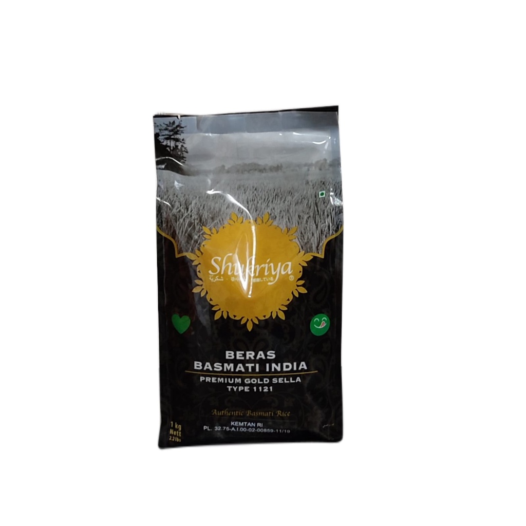

Beras India - Basmati Sella 1121 - Kemasan 1 kg