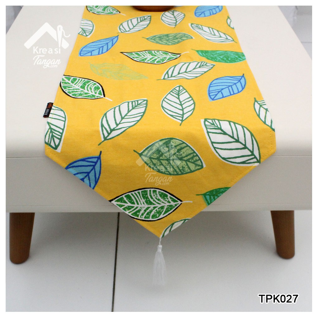 TAPLAK MEJA CANVAS MOTIF TPK027