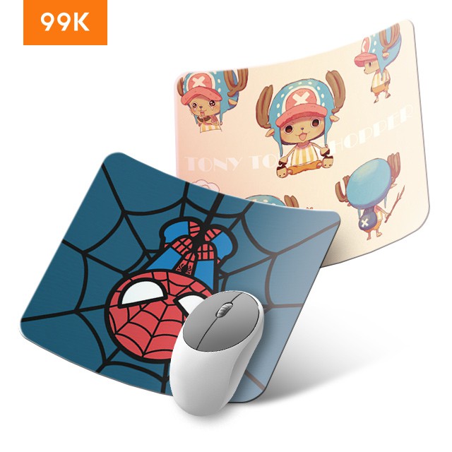 99K Cute Mouse Pad Snti Slip Double Lock Stitches