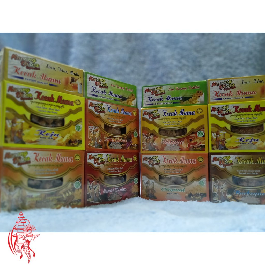 

Kacang Kecak Mama Paket Isi 10 Box
