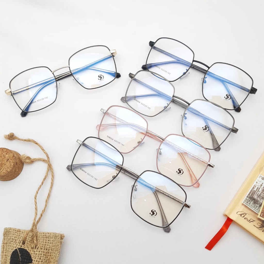 [Bisa COD] [6004] 53-20-142 Kacamata Anti Radiasi Komputer / Kacamata Photocromic (Berubah Warna) / 