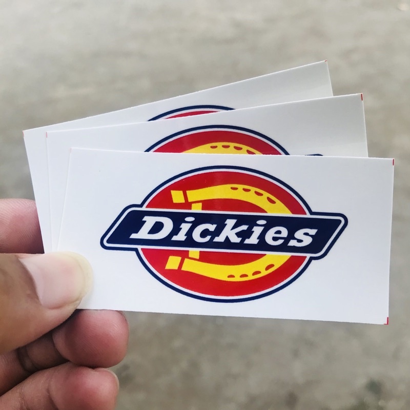 Stiker Distro Clothing Vynil Anti Air - Dickies