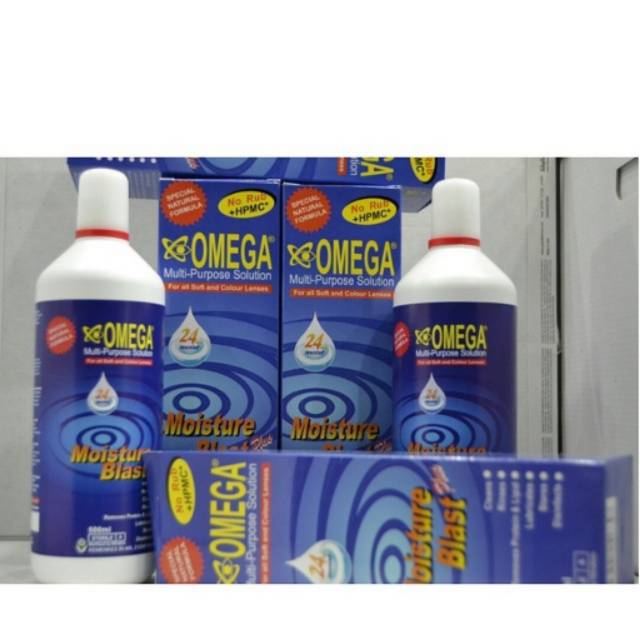 Cairan Softlens / Air Softlens Omega solution 500ml by Omega