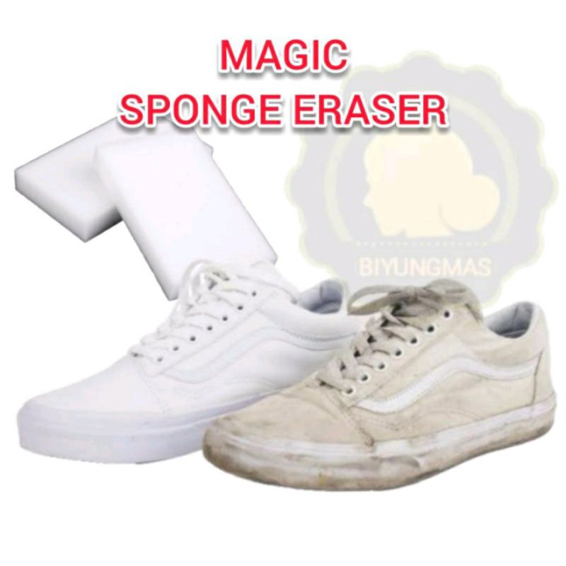 SPONS AJAIB / NANO MAGIC SPONGE / BUSA PEMBERSIH SERBAGUNA