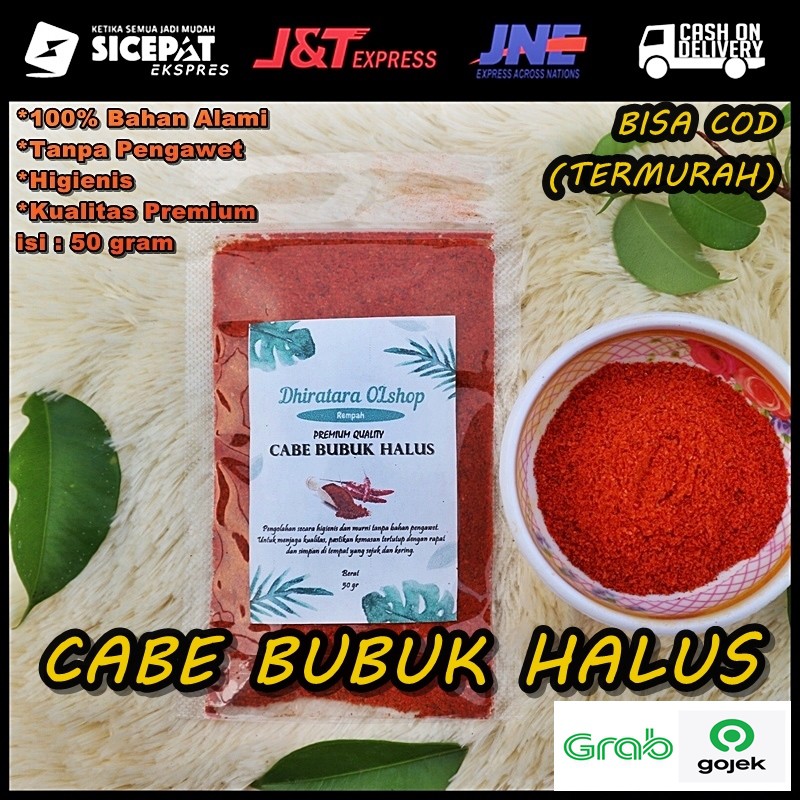 

GROSIR (Rp. 6.000) CABAI CABE MERAH BUBUK CABAI ASLI KUALITAS SUPER