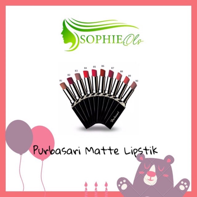 Purbasari Matte Lipstik