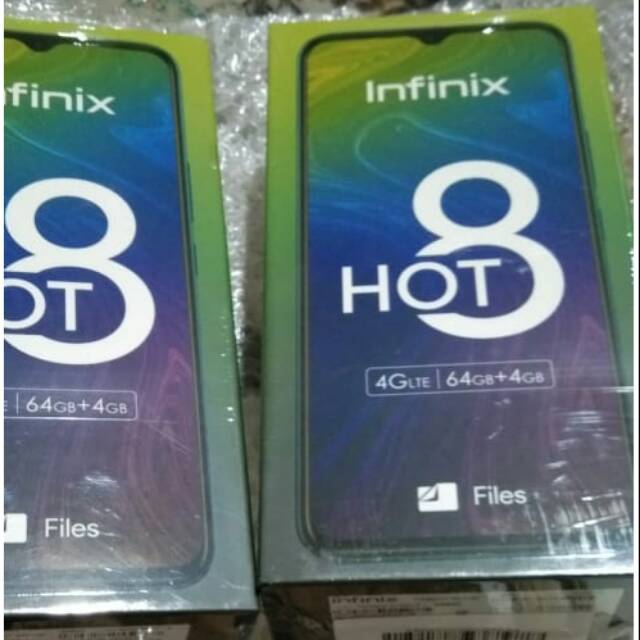 Hp Infinix Hot 8 4/64 Garansi Resmi 1Tahun