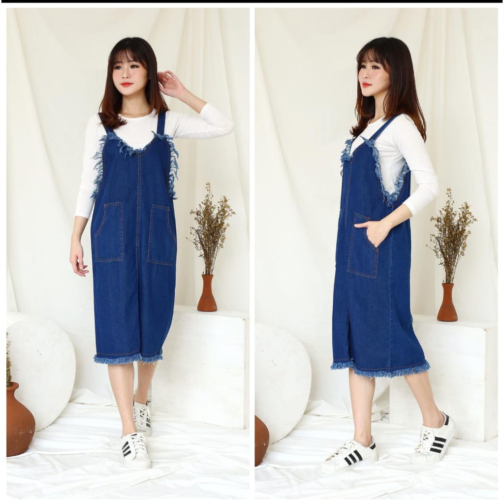 QF ROK OVERALL JEANS RUMBAI